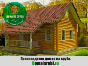 Дома из сруба 2 этажа размер 5.4 х 9 м, 97.2 кв.м. "УЮТ-2549486"